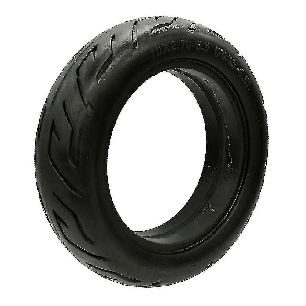 Solid Tire 10 Inch, 10x2.70-6.5 70/65-6.5 Scooter Airless Puncture-proof Design Explosion-proof Solid Rubber Tires
