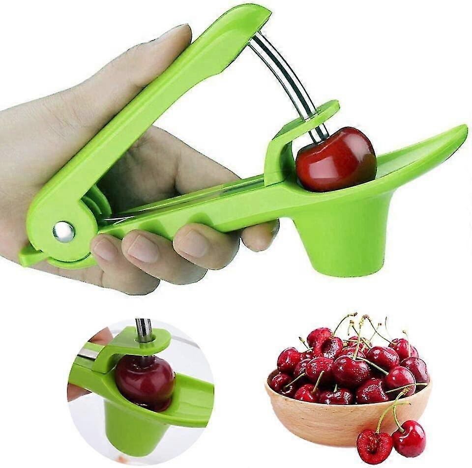 New Press-type Cherry Cherries Corer, Red Dates Corer, Creative Core-slicing And Seed-taking Kitchen Too