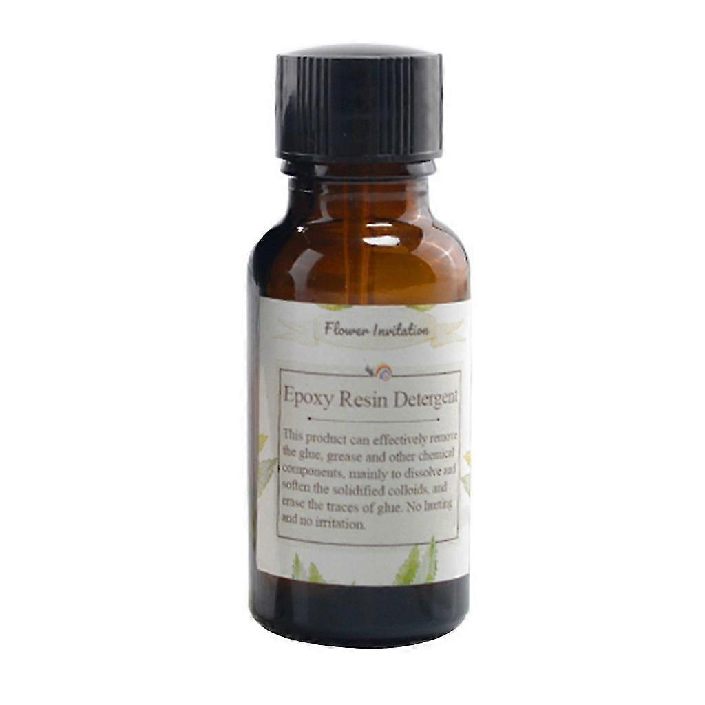 20ml Crystal Clear Resin Detergent Resin Epoxy Starter Supply Glue Soften Tool