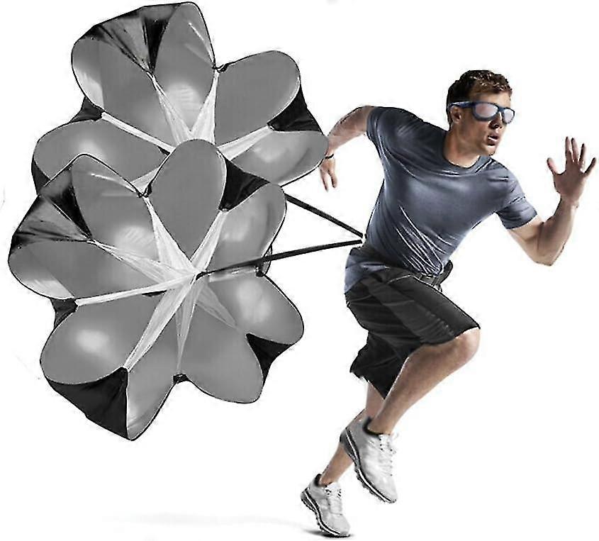 Sprint Parachutes.Speed Resistance Training Parachute Equipment with Adjustable Strap Improve Sprint Speed and Agility