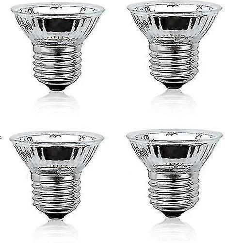 6pc Tortoise Heat Lamp Bulb, Uva Uvb 75w E27 Reptile Full Spectrum Halogen Bulb