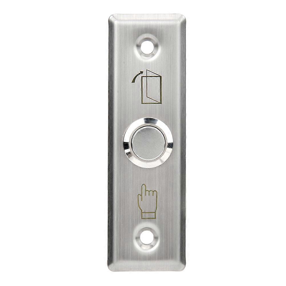 12V Door Access Control Switch Stainless Steel Exit Push Release Button