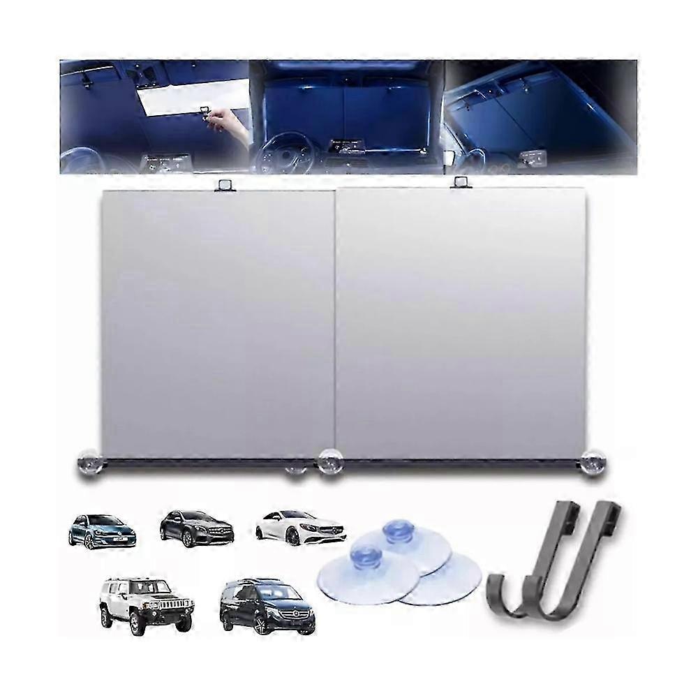 Automatic Retractable Car Sunshade Windshield Universal Rolling UV Protector