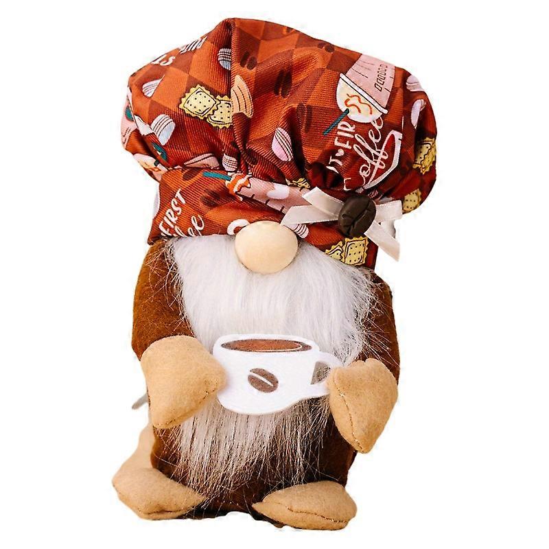 Férfi és női kávéscsésze szakács Rudolf törpe baba baba dekoráció dekoráció kellékek