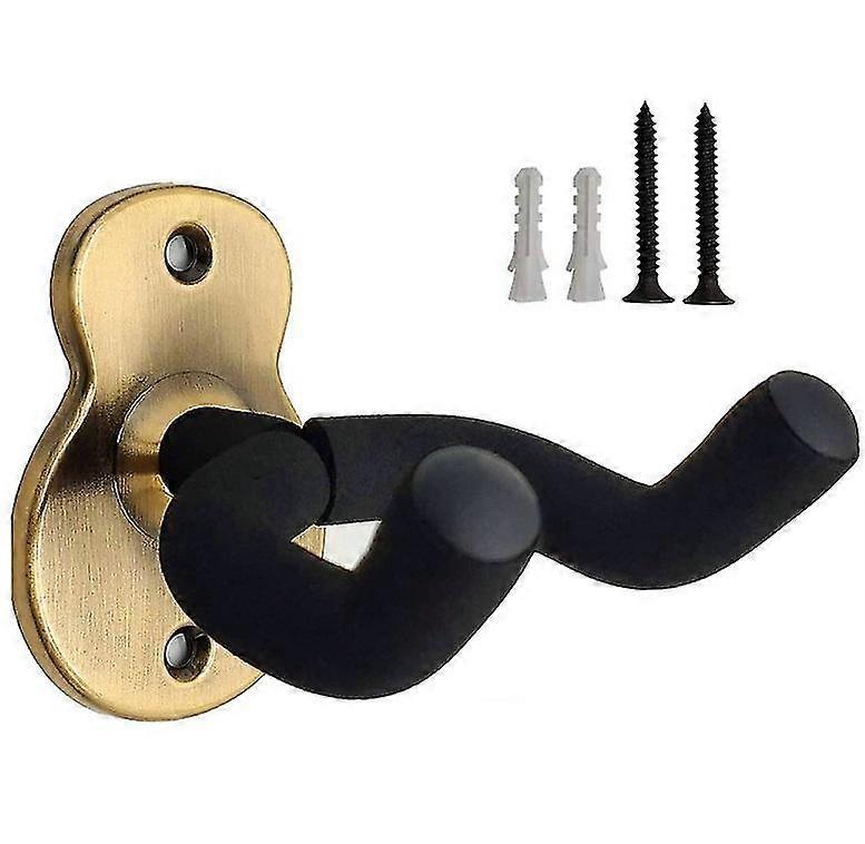Väggkrok för gitarr, väggkrok för akustisk elbas, metallhållare, väggkrok för gitarr