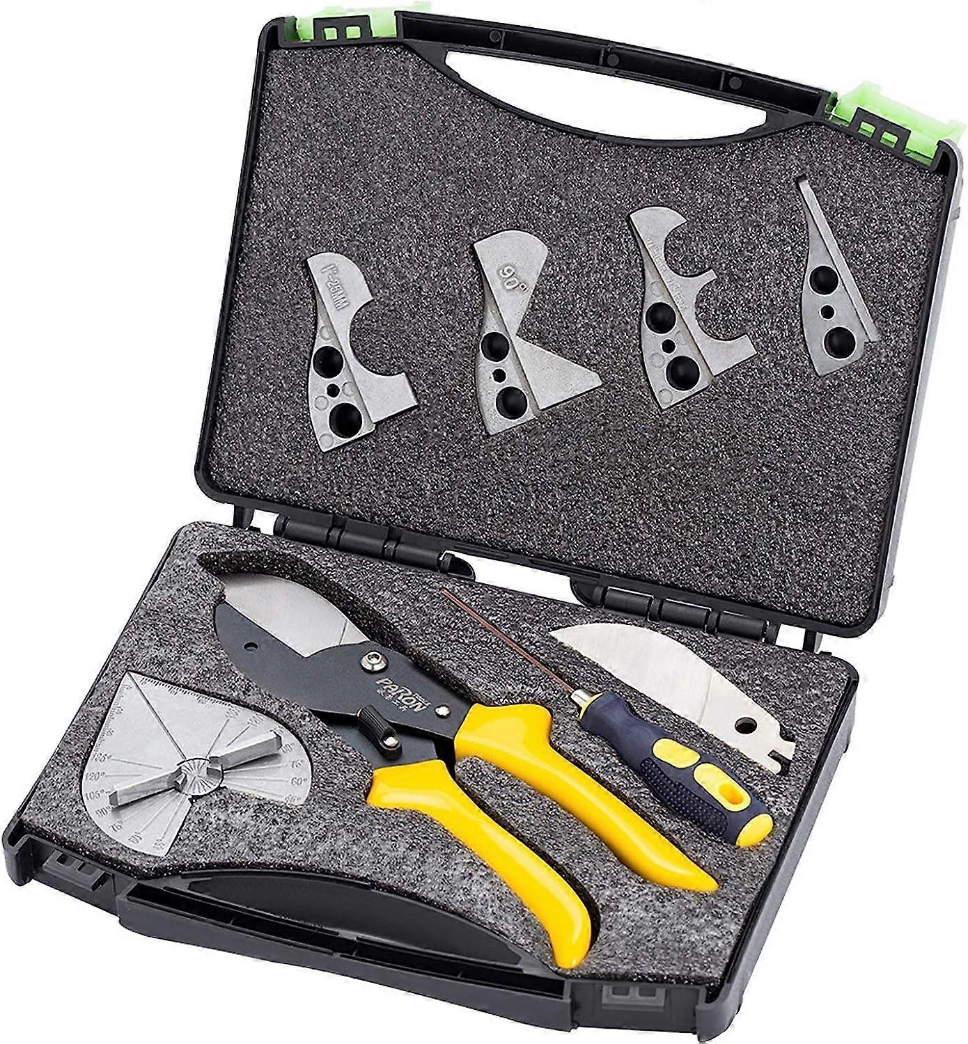 Multi Angle Miter Cutter Shear Tools, Miter Scissors Universal Angle Cutter Adjustable Chute Wood Shear Molding Tools Miter Molding Set