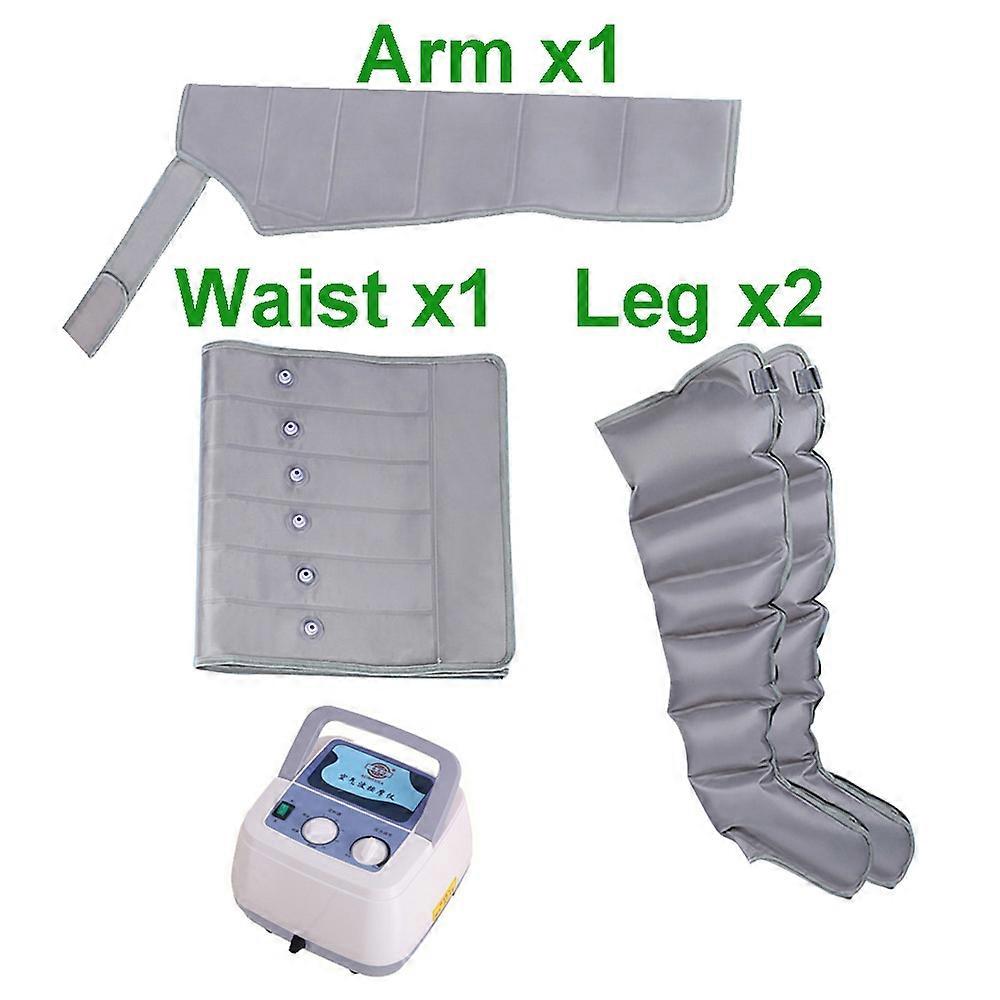 6 تجويف ضغط الهواء الساق مدلك القدم الذراع الخصر الدورة الدموية التصريف اللمفاوي العلاج الطبيعي إعادة التأهيل الاسترخاء