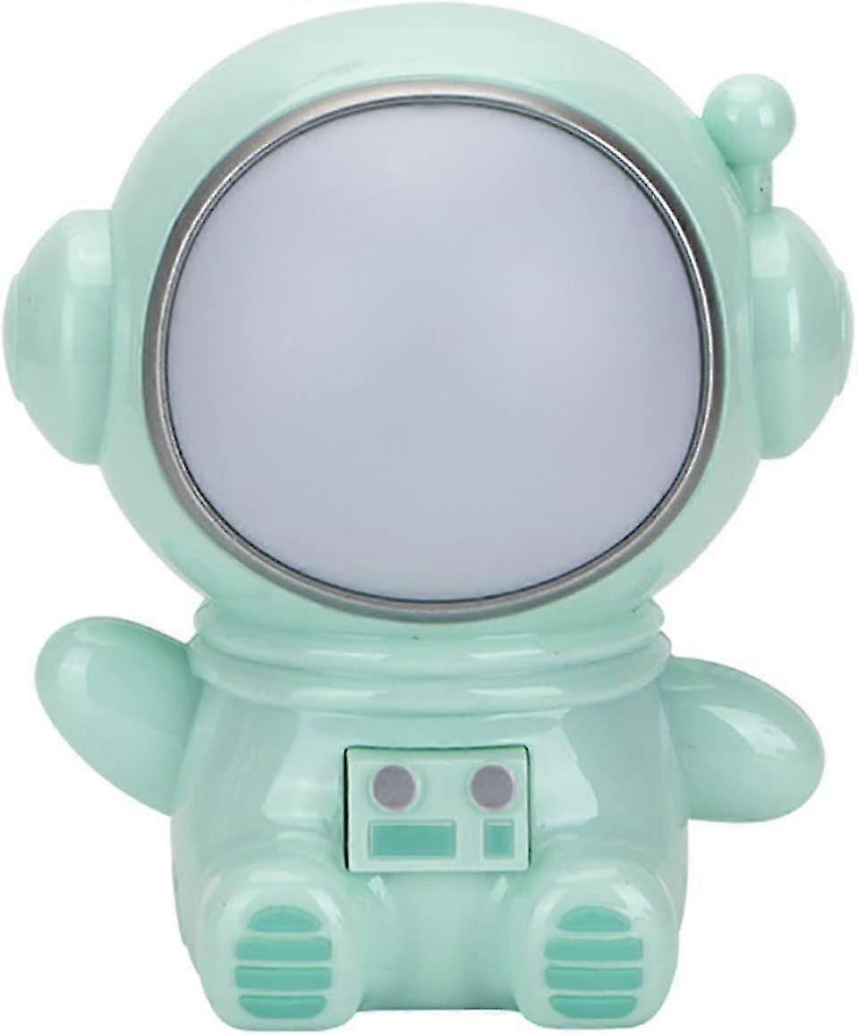 Astronaut Pattern Colorful Led Night Light Bedroom Bedside Decoration Student Dormitory