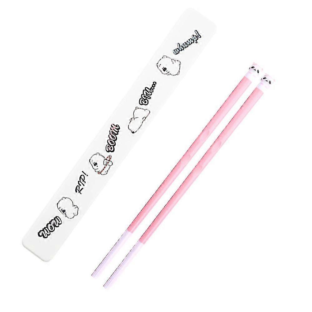 Portable Chopsticks Kids Students Alloy Lightweight Chopstick With Case, 19.8cm Long, Reusable Portable Utensil For Camping, Suitable For Family And T