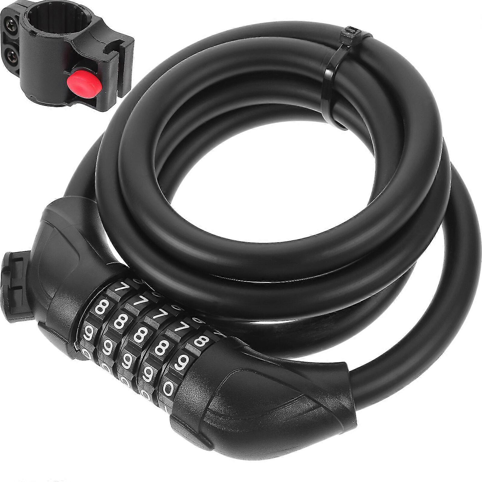 Chain Bicycle Lock Password Anti-theft Security