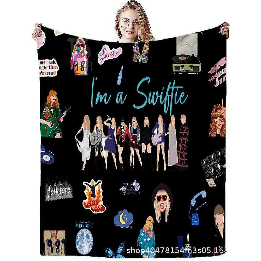Taylor Swift Deka Taylor Swift Speváčka Flanelová deka Klimatizácia Deka Nap Cover Blanket flanel MT143