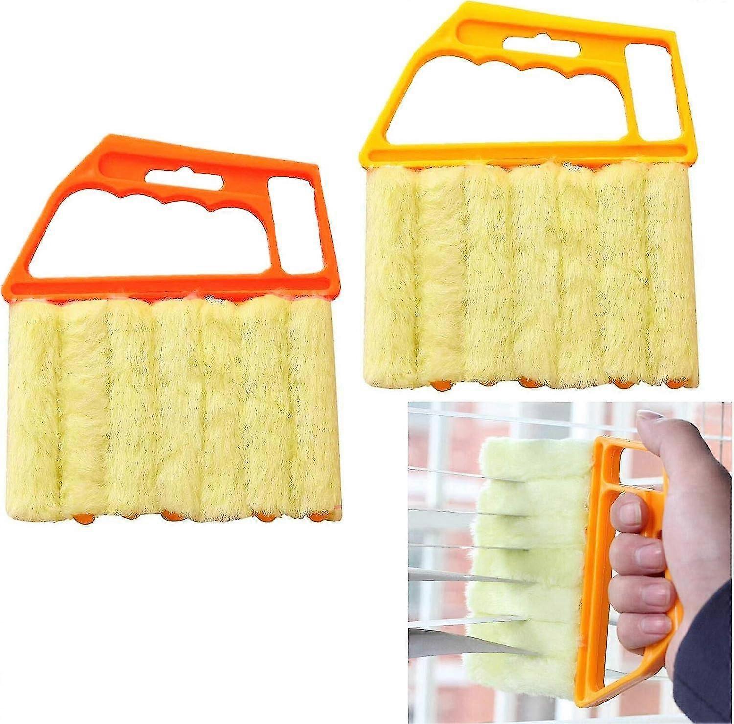 2pack Window Blind Cleaner Duster Brush Microfiber For Window Shutters