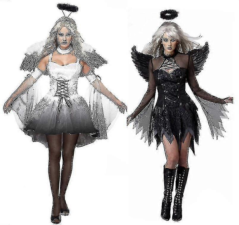 Sexy Dark Fallen Angel Costume Women Vampire Ghost Bride Devil Christmas Halloween Carnival Party Cosplay Costumes | Fruugo UK Sexy Dark Fallen Angel Costume Women Vampire Ghost Bride Devil Christmas Halloween Carnival Party Cosplay Costumes | Fruugo UK