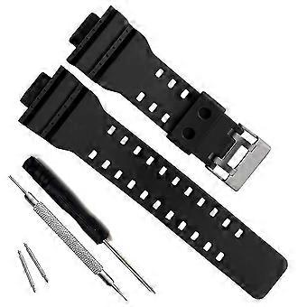 Natural Resin Replacement Strap For Men's G-shock Gd120/ga-100/ga-110/ga-100c