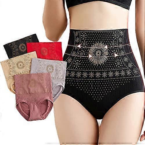 5pcs Unique Fiber Restoration Shaper, Graphene Honeycomb Tummy Control High, Hip Enhancer Shapewear