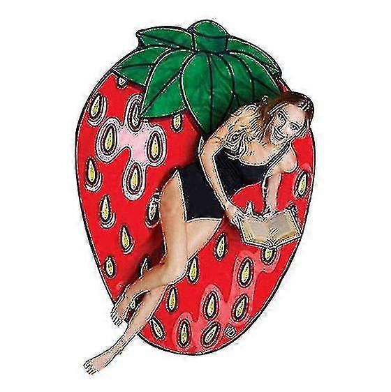 Kerek eper design strandszőnyeg