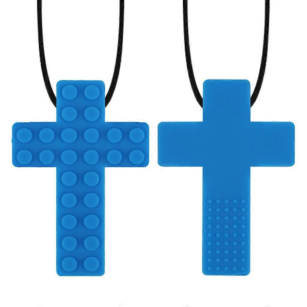Teether Chew Pendant Training and Development Fidget Toy Chew Necklace