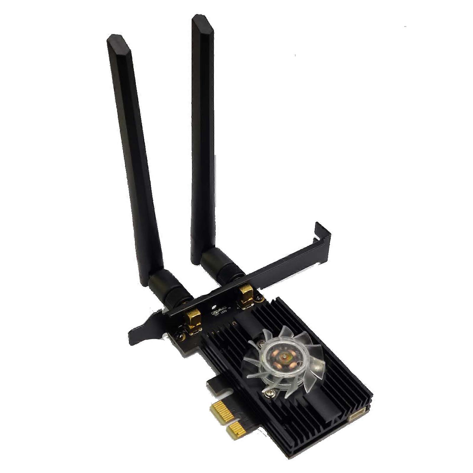 AX200 Network Card Adapter BT5.2 5GHz 5.8GHz for Windows 10 64-bit WiFi 6 Card