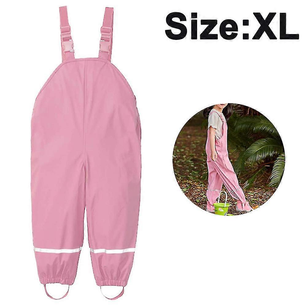 Rain Pants Suspender Trousers