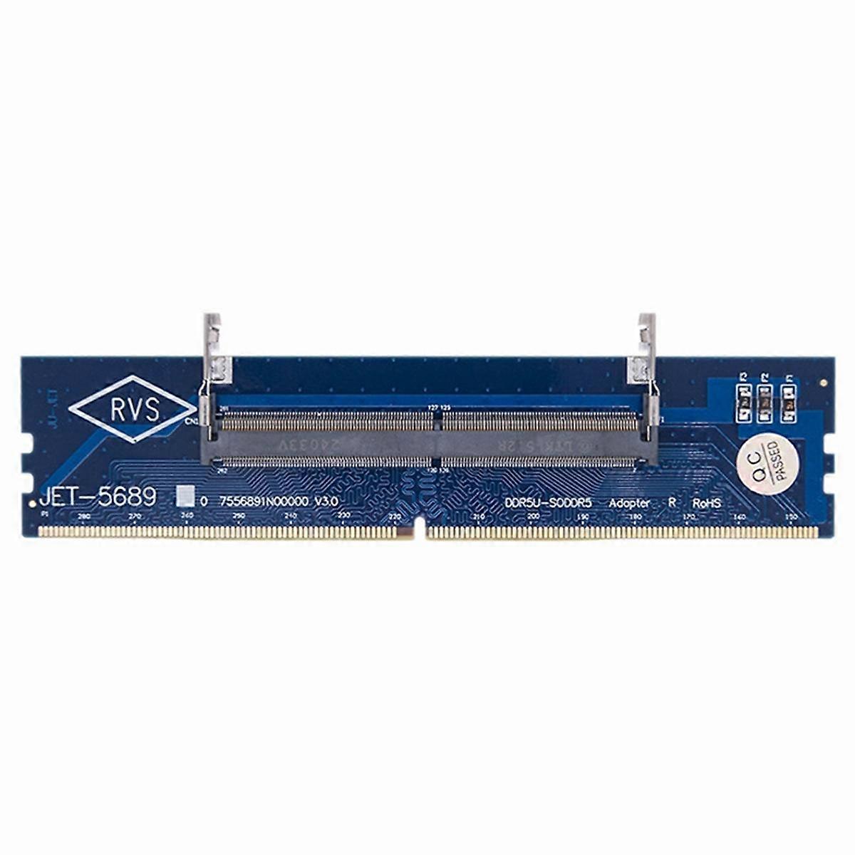 DDR5 Adapter Card Laptop to Desktop Memory Adapter Card 1.1V U-DIMM Adapter Card with Overcurrent Protection Design B