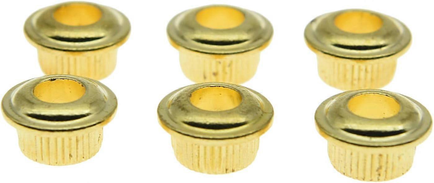 Metallic Gold 10mm Guitar Tuning Key Conversion Sleeve Adapter