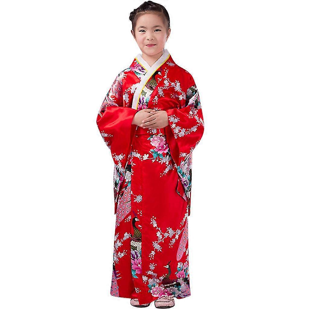 幼儿孩子 女婴服装 衣服 和服长袍 日本传统服装