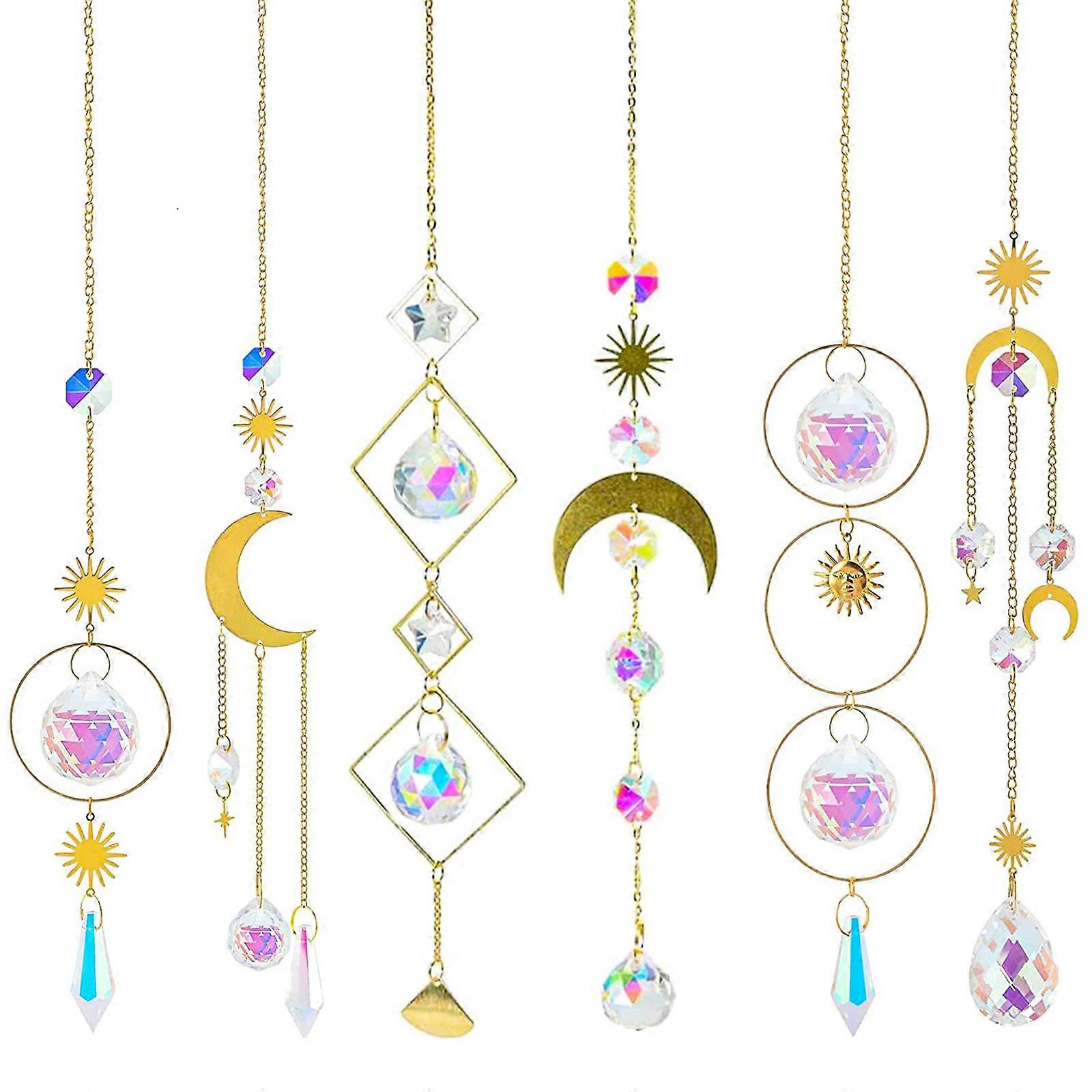 Κόμμα γαμήλια στολίδια εξαίσιο κρεμαστό Suncatcher για το αυτοκίνητο κοιτώνα στο σπίτι