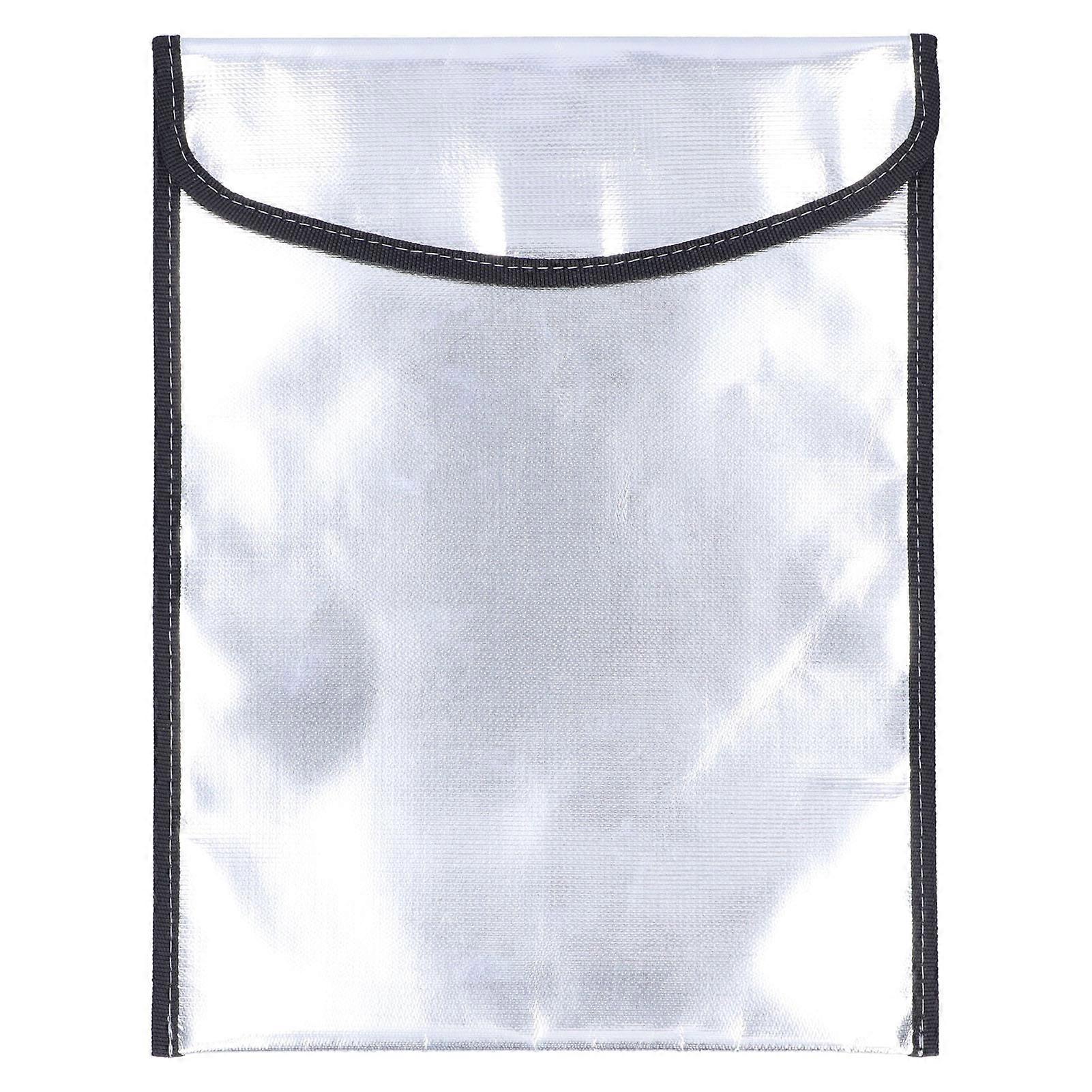 Waterproof portable fireproof document bag