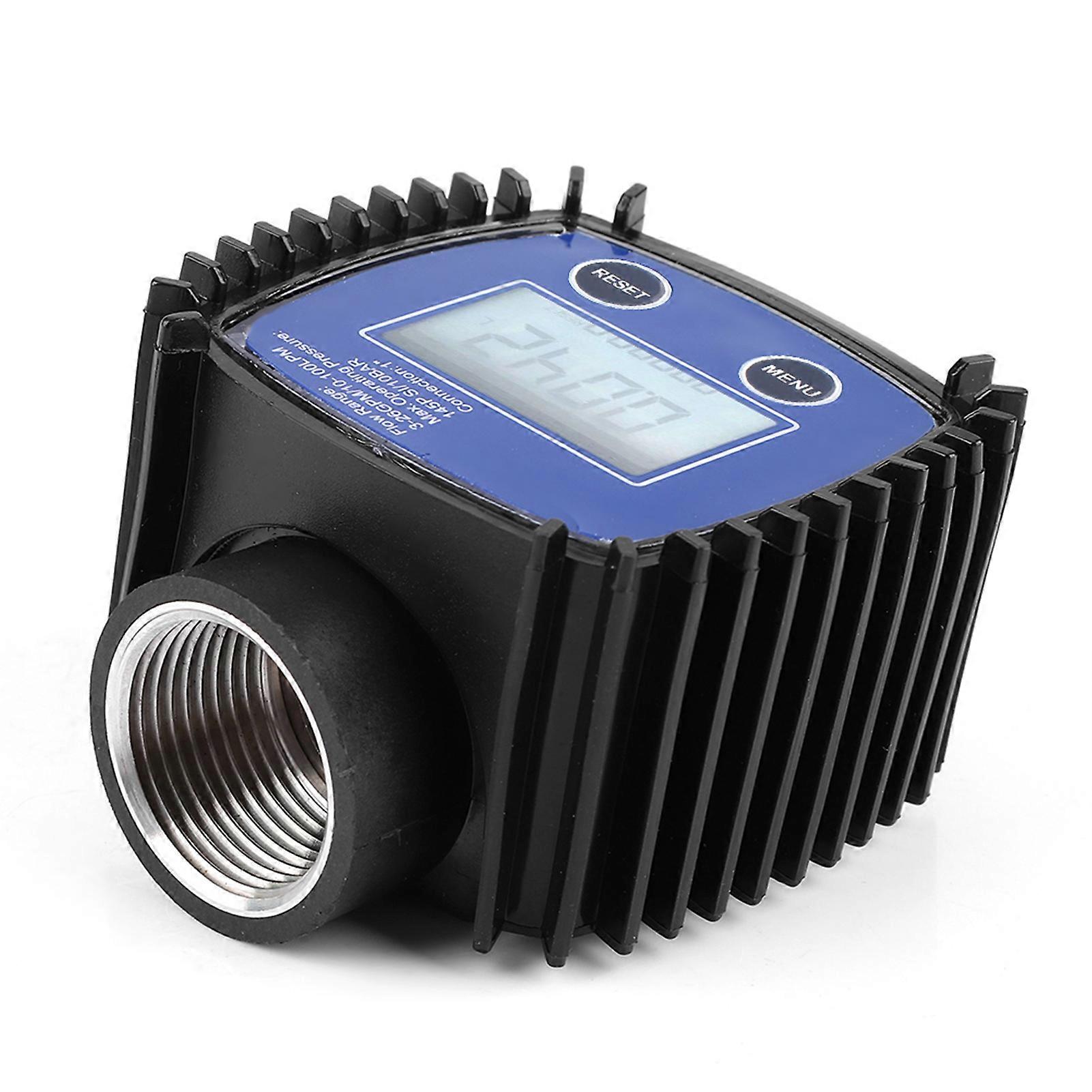 High Accuracy Digital Water Diesel Flow Meter 1in Internal Thread