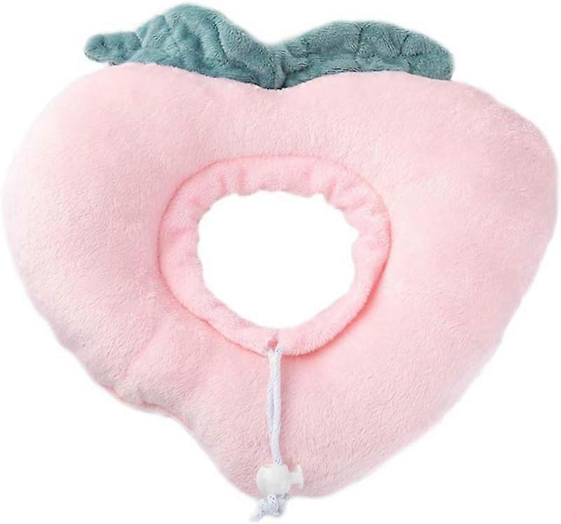 צווארון יצירתי בצורת אפרסק לחתול, כיסוי ראש חתול חמוד, כובע איפור קוספליי חתול מחמד, חיות מחמד מצוירות Co