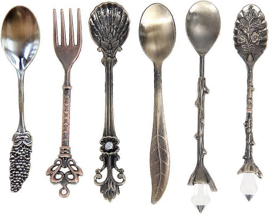 Dessert Spoons,Coffee SpoonTeaspoon,6pccs/set