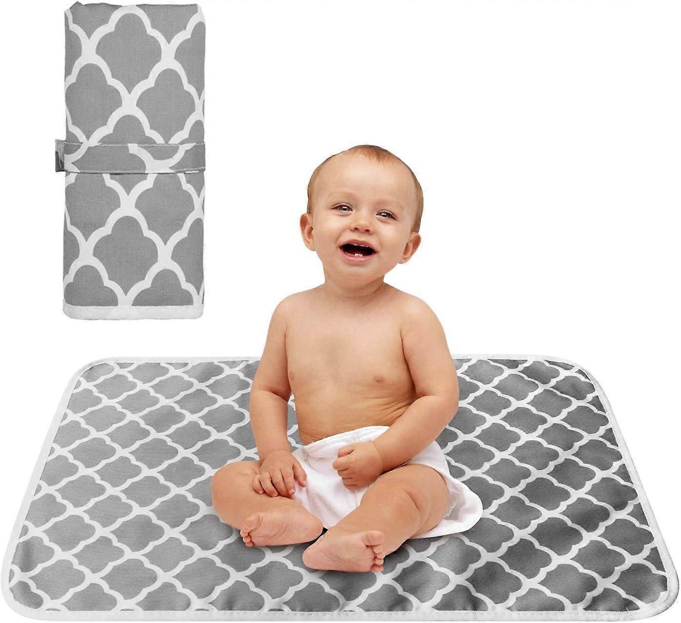 Portable Nappy Changing Mat, Foldable Infant Baby Urinal Pad Waterproof