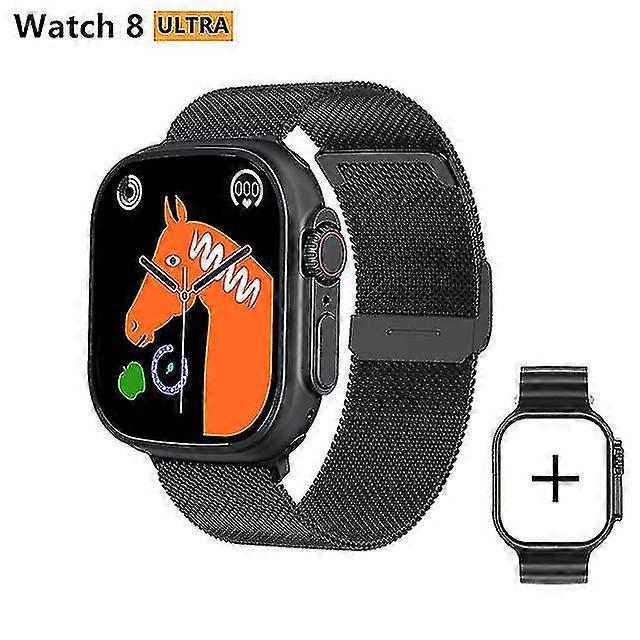 2023 Nouveau Hk8 Pro Max Ultra Smart Watch Men Series 8 49mm 2,12 pouces High Refresh Rtae Screen Nfc Iwo Smartwatch Femmes + boîte