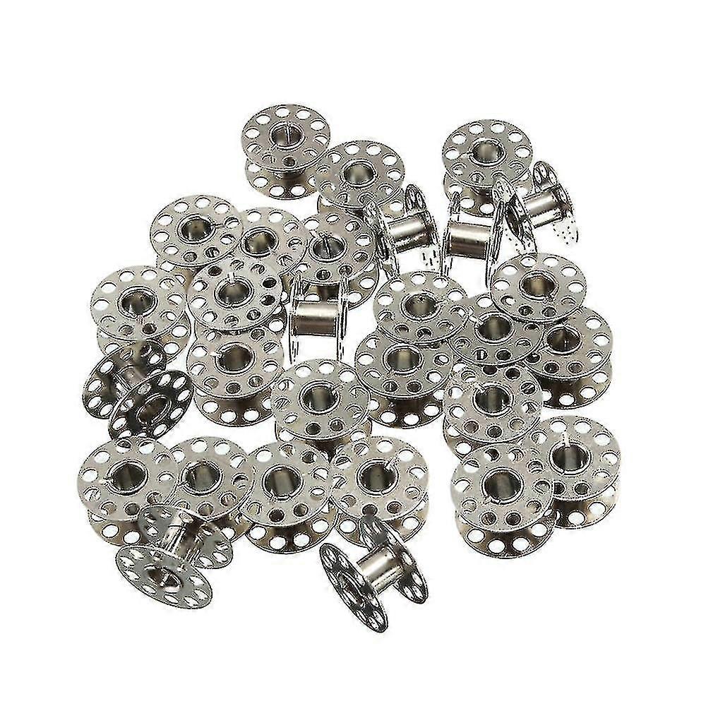 Exquisite Exquisite 25pcs Metal Sewing Bobbins Home Sewing Machine Spools