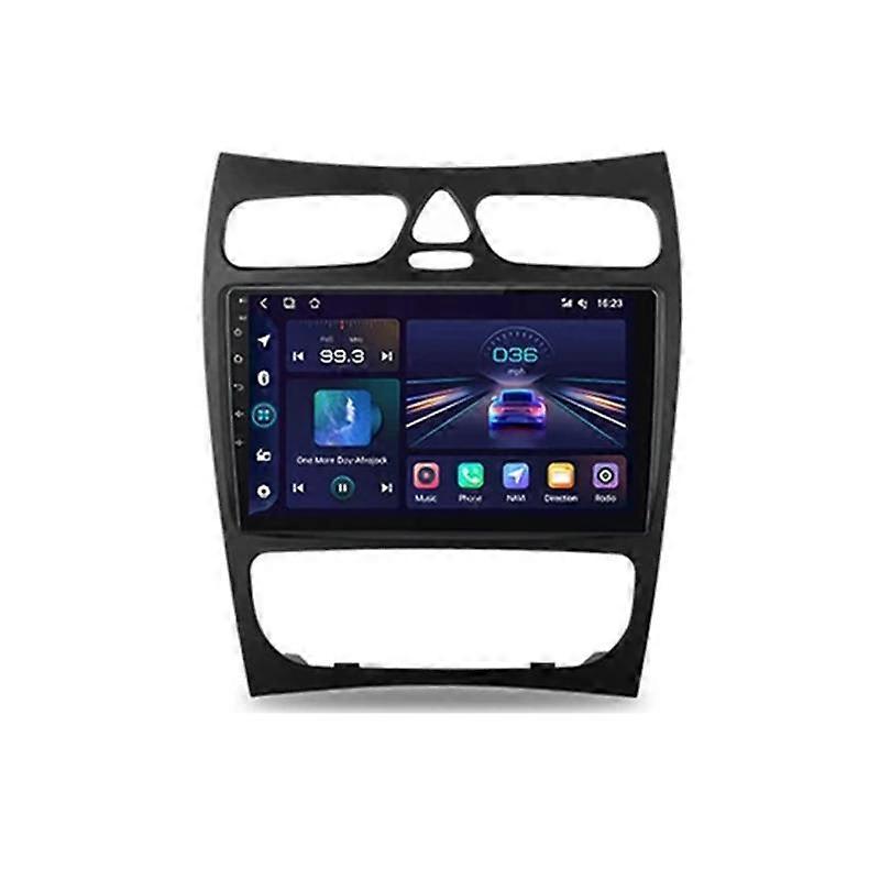 2 Din For Mercedes Benz C Class CLK Class S203 W203 W209 A209 2000-2005 Car Radio Carplay 4g 8-core Wifi Android Auto Car Stereo Car Multimedia Video