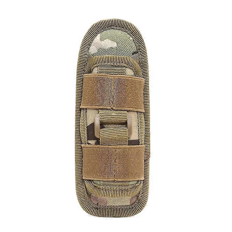Flashlight Holster 360 Degrees Rotatable Flashlight Pouch Tacticals Torch Case for Hiking, Climbing, Field Work