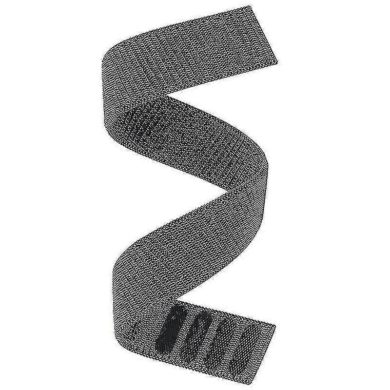20 22 26mm Hook Loop Nylon Strap For -garmin Fenix 6 6x Watch Band Wristband