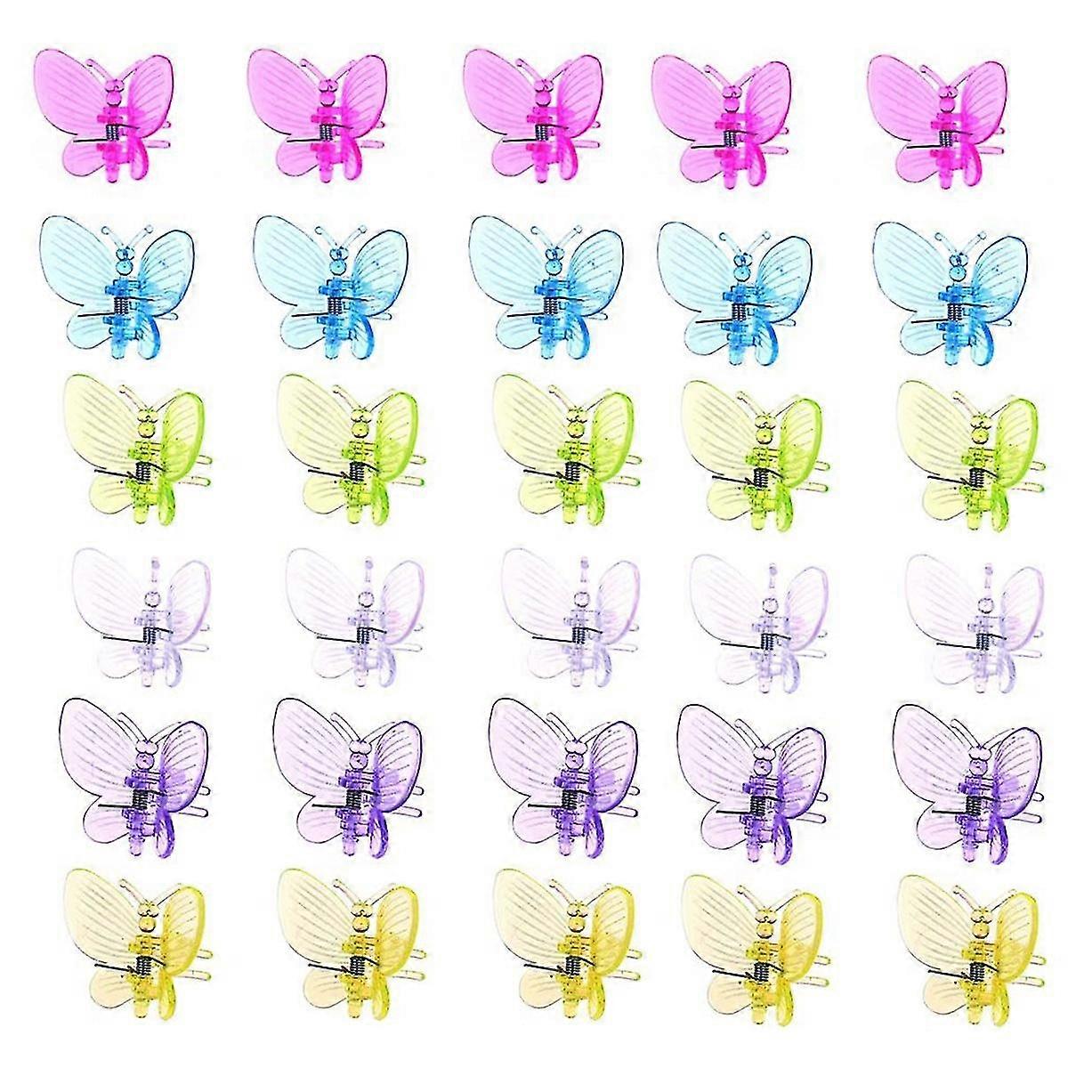 Klipsy do orchidei 30 sztuk klipsy do roślin motyli klipsy do orchidei klipsy do uprawy klipsy do uprawy do przycinania roślin do wsparcia Flo