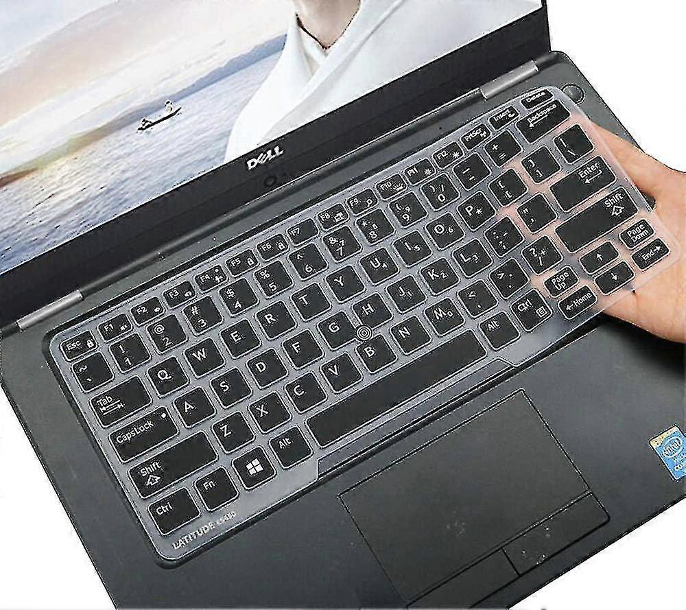 Tastaturabdeckung für Dell Latitude E7450 E7470 E5470 E7480 5480 5490 5491 7490, Dell Latitude 3340 E3340 Laptop Keyboard Protector Ultra Thin Soft Keybo