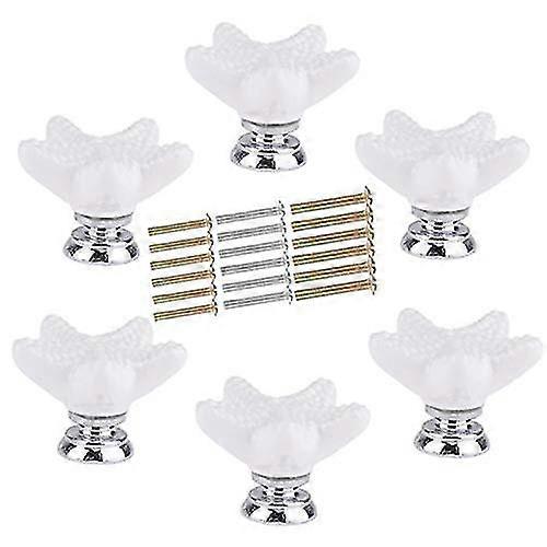 12pcs Starfish Ceramic Drawer Pulls Handles For Nursery Dresser Cupboard Wardrobe Cabinet Kitchen Beachocean Theme Knobs