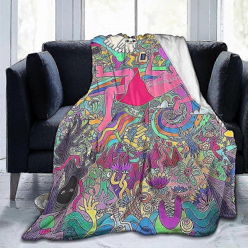 t1156 Blanket Super Soft Warm id Warm Micro Plush Fleece Blanket Throw Rug Sofa Bedding Blanket bn1156