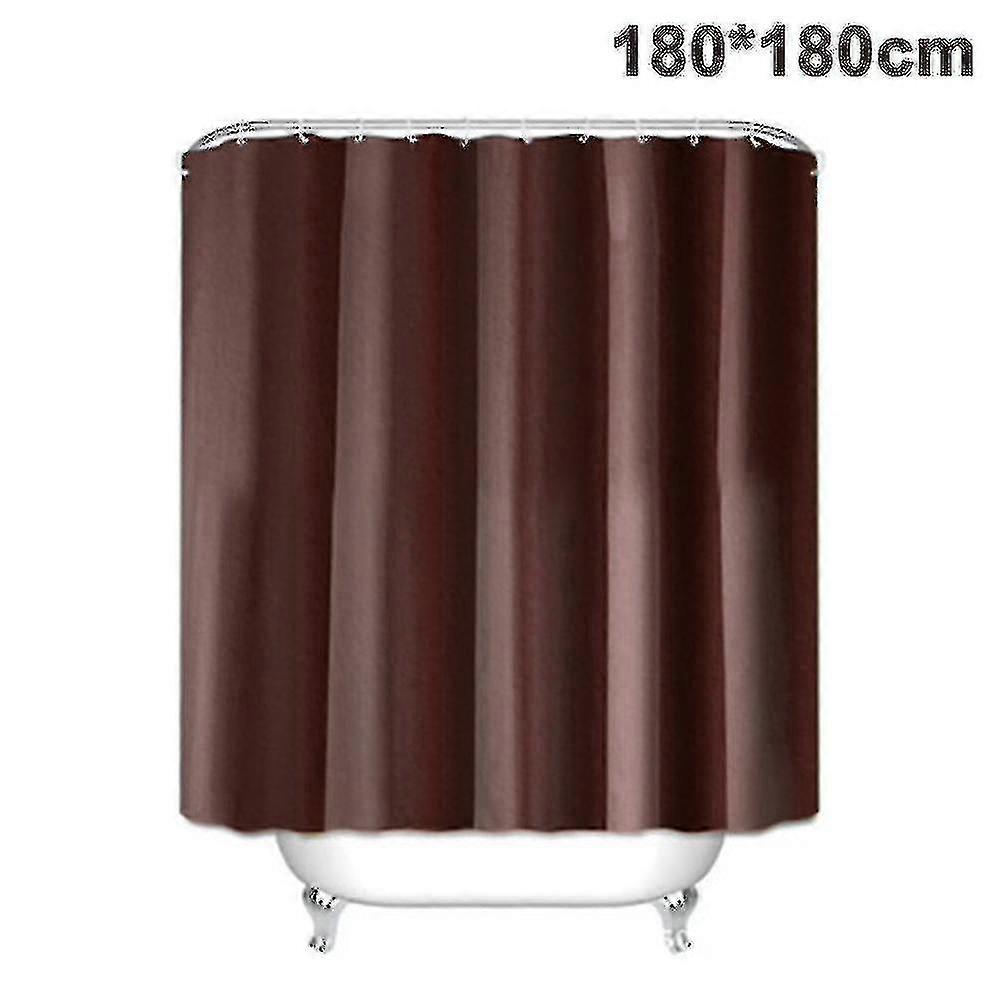Shower Curtain, Polyester Bathroom Curtain With12hooks