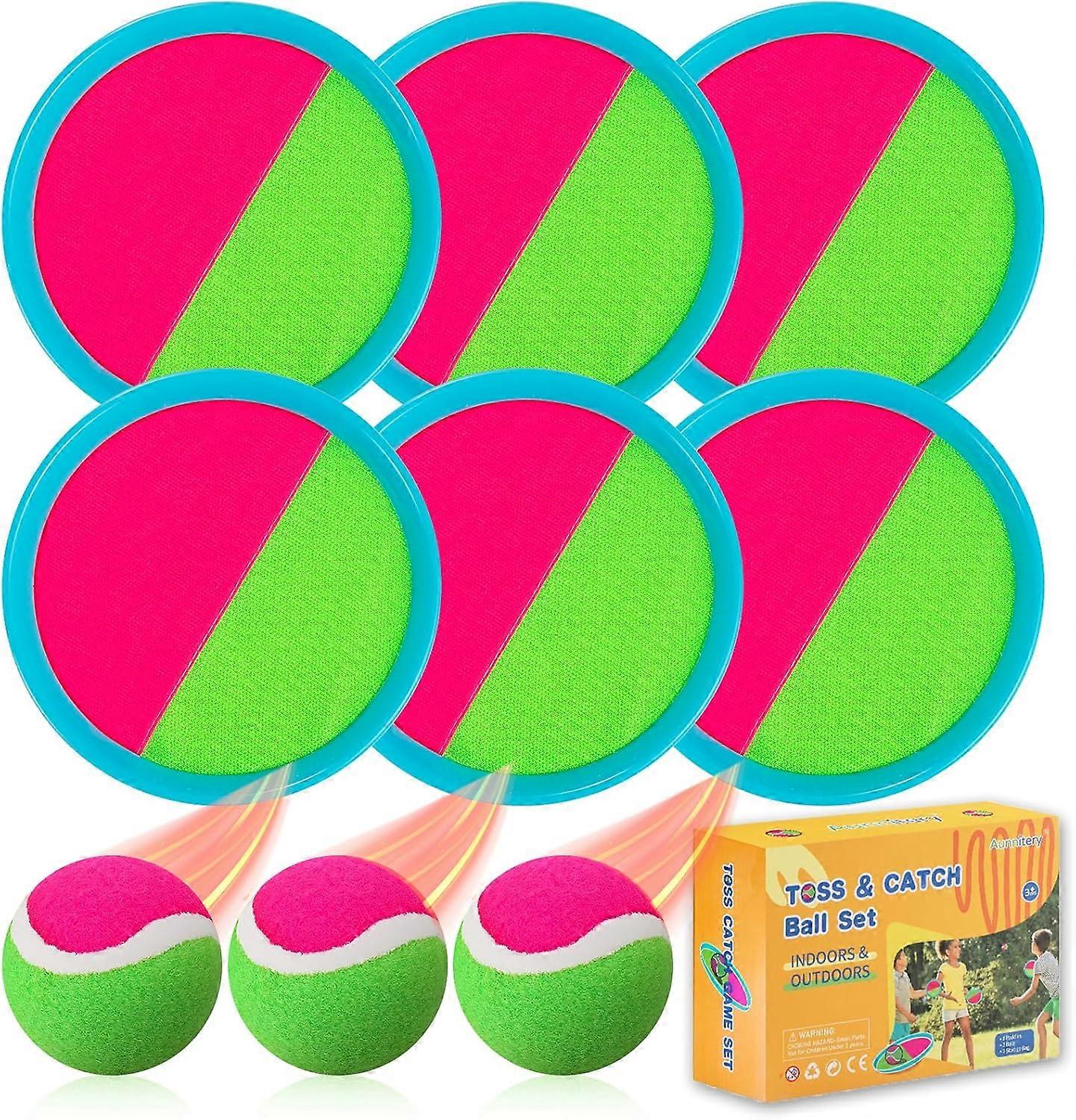 Kids Toys - Outdoor Games, Beach Toys, Toss and Catch Ball Set, Perfect Beach Games Sets Playground Sets