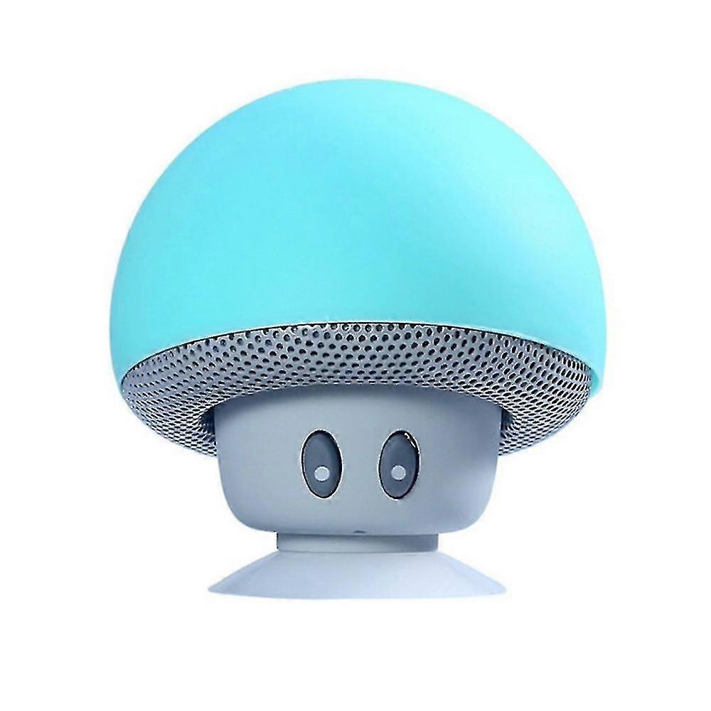 Portable Cute Mushroom Shape Mini Wireless Bluetooth Audio Speaker With Suction Cup