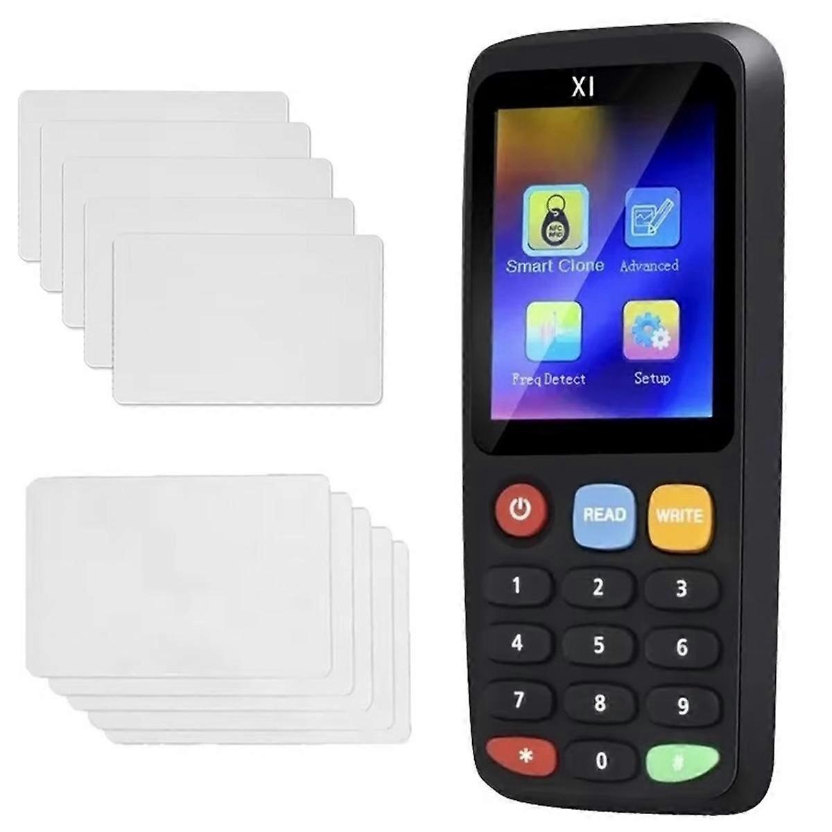 X7 RFID Smart Chip NFC Decoder Duplicator Reader Writer+5XCUID+5XUID Card Tag Copier 125KHz 13.56MH