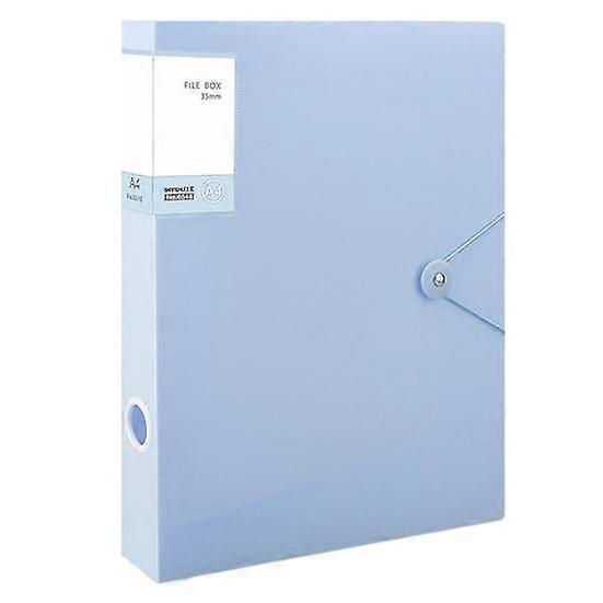 File Folder Large Capacity Multi-functional Waterproof PVC A4 Insert Type Document Organizer Office Supplies