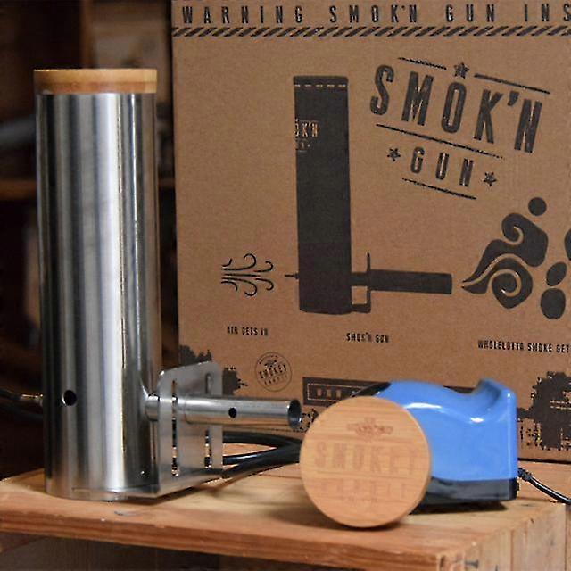 מחולל עשן קר נירוסטה L מעשן מנגל לעישון / אוכל מעשנת בשר אביזרים פרימיום גריל חיצוני מכונת עשן