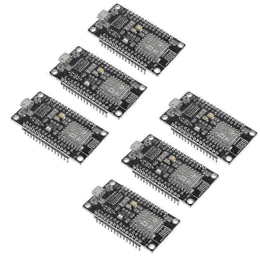 6pcs Node-mcu V3 Wireless Module Esp8266 Esp-12f Wifi Development Board With Ch-340