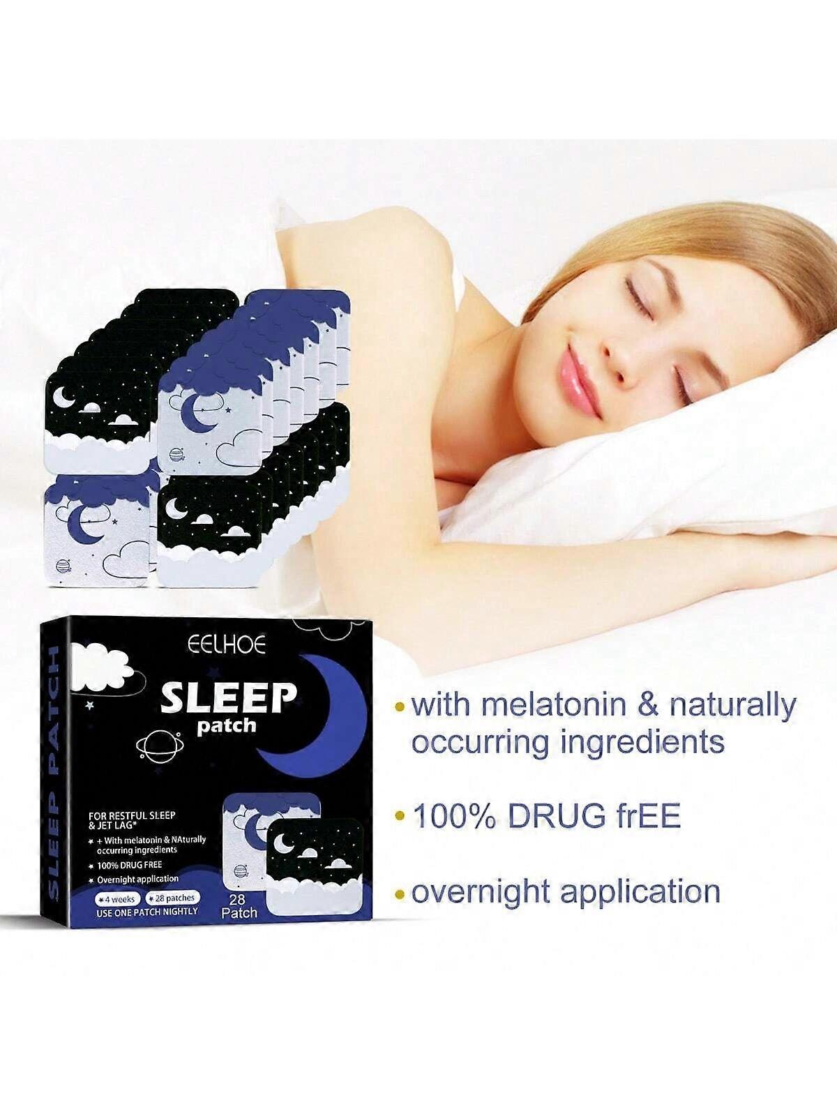 (28pcs) Sleeping Aid Patch For Improving Sleep Quality, With Features Of Anti-Insomnia, Relaxing Mood And Reducing AnxietyFor Bedroom,Travel,Office,Sc