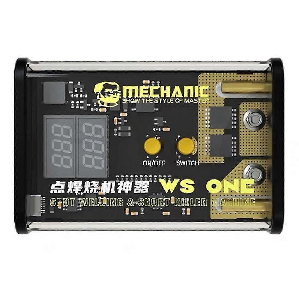 Mechanic 2 In1 Portable Spot Welder Burn-in Detection Kit 18650 Battery Welding And Motherboard Sho